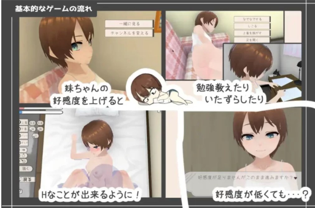 [爆款SLG/动态/新DLC/PC] 和妹妹一起生活 v1.8.1 AI汉化+DLC-第2张图片-萌站