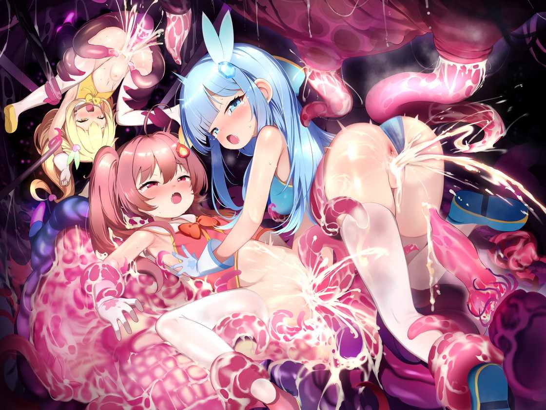 【咕啾咕啾咕啾~（触手语：什么魔法少女，受孕苗床罢了😋）】RJ01295670【ひむろゆり】【藤村莉央】【敗北特化!!】魔法少女アオイ敗北 〜人類に叛逆す〜【オホ声催眠調教/KU100】