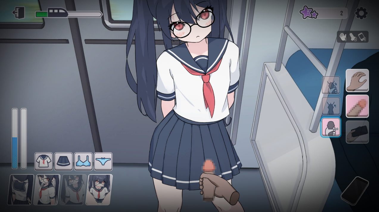 【PC/新作/SLG/动态/调教】通勤电车、被偷拍的少女【实时机翻】【共1.1GB】【原名：通勤电车、被偷拍的少女】【2025年04月24日 发售】-第2张图片-萌站