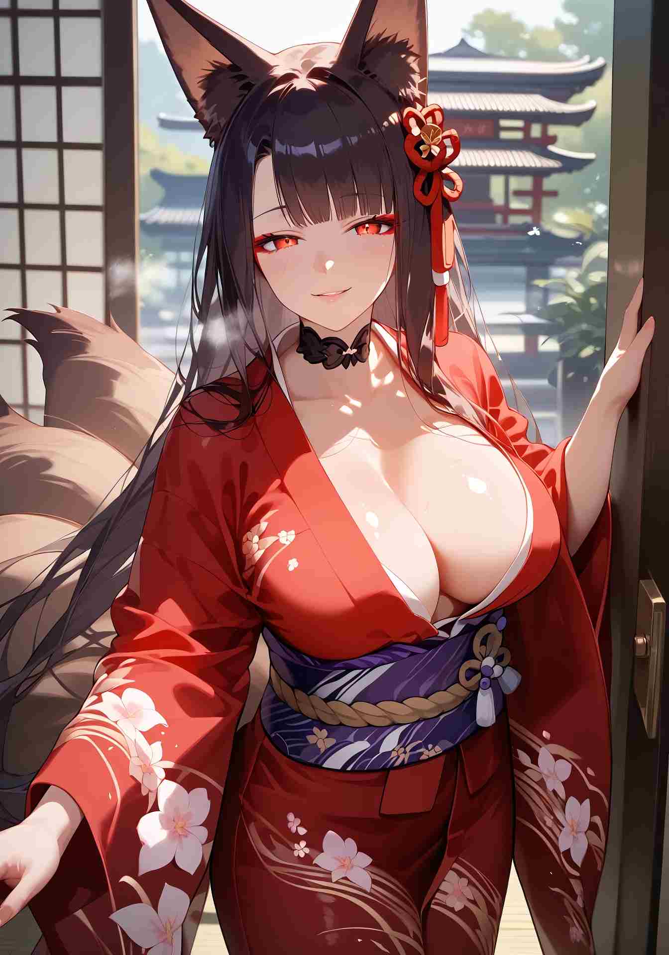 AI绘画 碧蓝航线 赤城 132P
