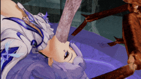 【巨乳 白丝 虫交 口交 吞精 奸乳 爆操 爆射 中出】新作-【MMD鳴潮】カンタレラが宮殿でノリノリで蠅やゴキブリと交尾して出産する動画[蟲姦][Insects]-第3张图片-萌站