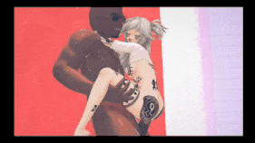 【巨乳 黑丝 兔女郎 骑乘 后入 爆操 爆射 喷潮 中出】新作-【GirlsFrontline】【少前：云图】【QOS】性爱人形改造——芙洛伦的媚黑指令覆写-第6张图片-萌站