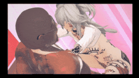【巨乳 黑丝 兔女郎 骑乘 后入 爆操 爆射 喷潮 中出】新作-【GirlsFrontline】【少前：云图】【QOS】性爱人形改造——芙洛伦的媚黑指令覆写-第8张图片-萌站
