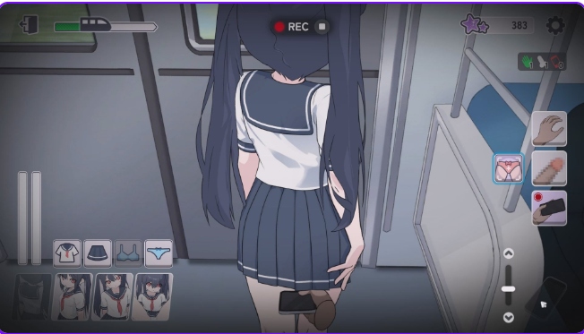 【互动/SLG/抚摸/触摸/动态】 通勤电车、被偷拍的少女 通勤電車、盗撮される少女 机翻版 [1.50G新作]【序号1082】-第3张图片-萌站