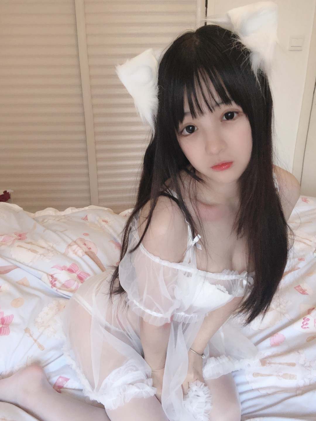 桜井宁宁（樱井宁宁）萝莉黑丝白丝白虎合集上 粉嫩萝莉大尺度合集带视频-第50张图片-萌站