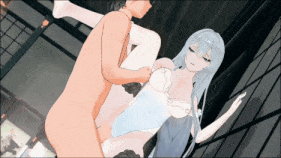 【巨乳 白丝 口交 吞精 手交 乳摇 骑乘 后入 爆操 爆射 喷潮 中出】新作-[深空之眼]-三相·梵天（全裸皮肤差分）