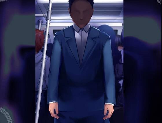 【SLG/生肉】痴漢は電車の中で  #痴漢は電車の中で