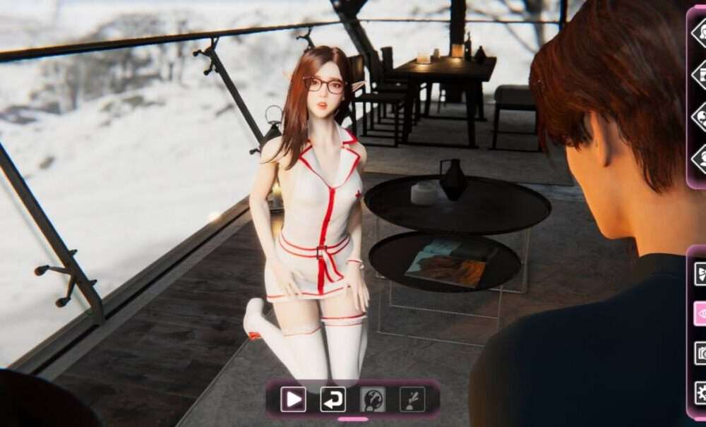 【SLG/官中/PC】雪山别墅与三个妹子的做爱假期v1.0.10步兵版  #雪山别墅与三个妹子的做爱假期