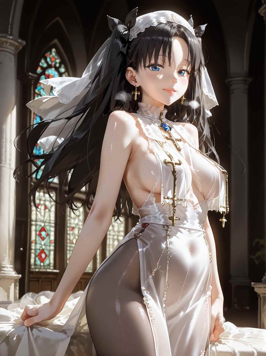AI绘画 远坂凛 53P