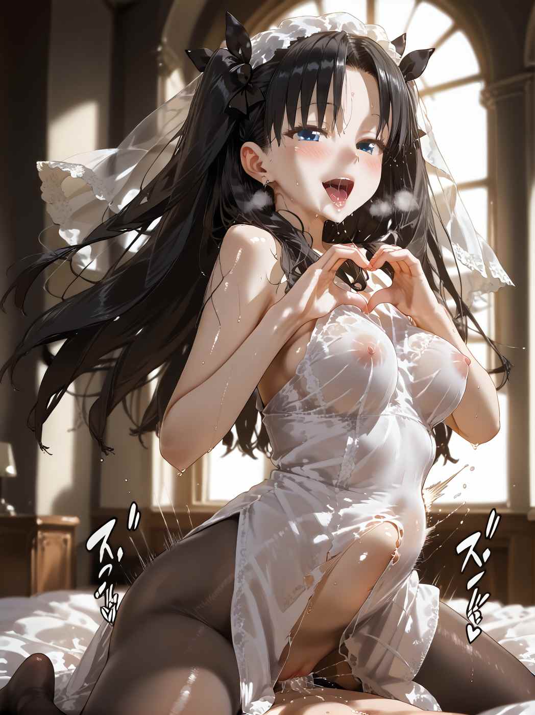 AI绘画 远坂凛 53P-第2张图片-萌站