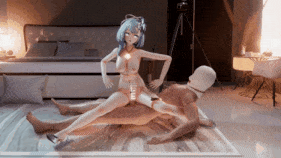 【巨乳 乳摇 乳胶 舞啪 足交 骑乘 后入 爆操 中出】新作-R18 格蕾修sexdance [ devil ]-第6张图片-萌站
