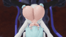 【巨乳 黑丝 巨屌 乳摇 骑乘 后入 爆操 爆射 喷潮 中出】新作-HMV8 R18MMD Deamon SEX!-第4张图片-萌站