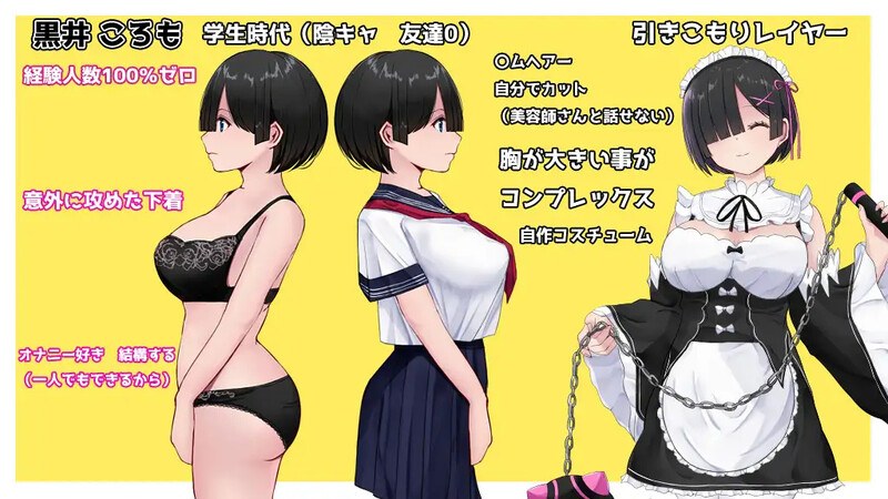 [日式RPG/战斗H] 黑发蕾姆的任务 コスプレイヤーズクエスト V1.17 AI汉化版+存档 [1.70G]