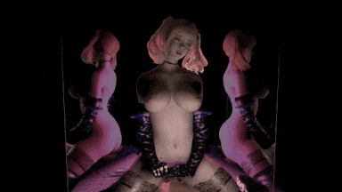 [3D动画/VAM] 小梦：穿越火线-晴雅骑乘摇 巨乳黑丝御姐上位骑乘榨精-第4张图片-萌站