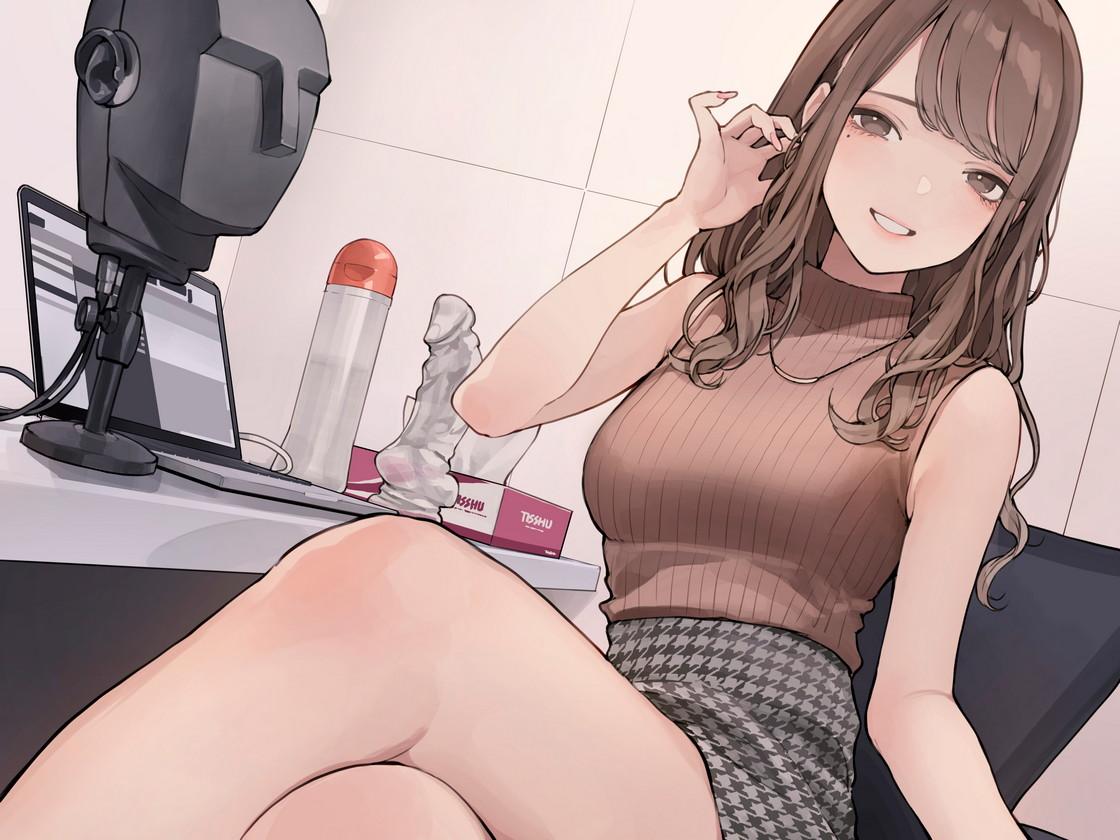RJ01373298【涼花みなせ】オナサポ配信JDみくりちゃん 高音甘々媚び媚びボイス&低音オホ声のマゾ煽りお射精サポート