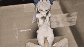 【巨乳 萝莉 骑乘 后入 爆操 爆射 喷潮 中出】新作-[honkai] 德丽莎主教 Luvsic1-5