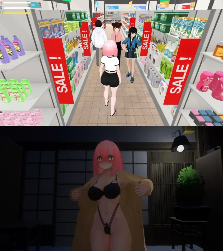 【PC/更新/SLG/3D/露出/动态/无汉化/10GB】Roxanne Ver0.5【2025年04月 更新】