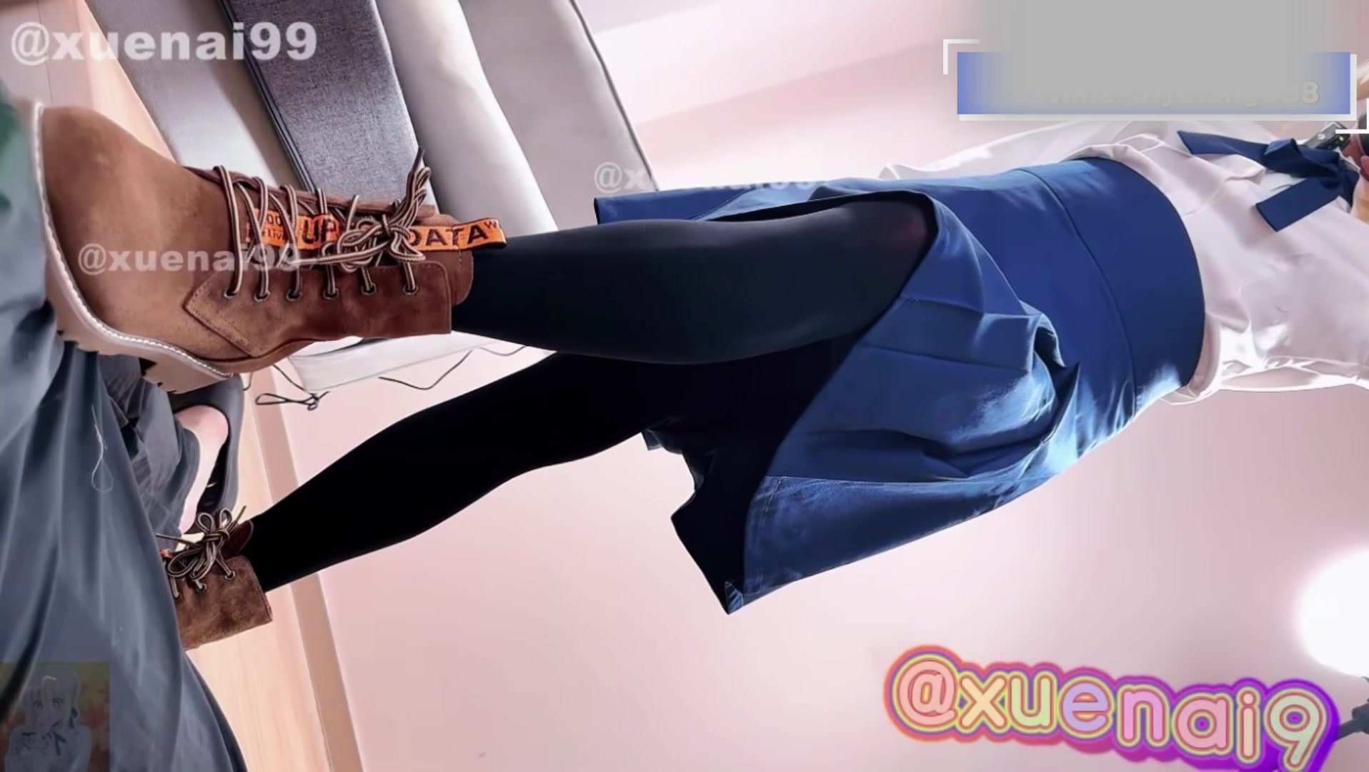 足控患者 Xuenai99cos呆毛王和花火大人踩着黑丝玉足疯狂蹂躏小兄弟 化身榨精恶魔榨出浓浓白浆 视频拼接两部-第40张图片-萌站