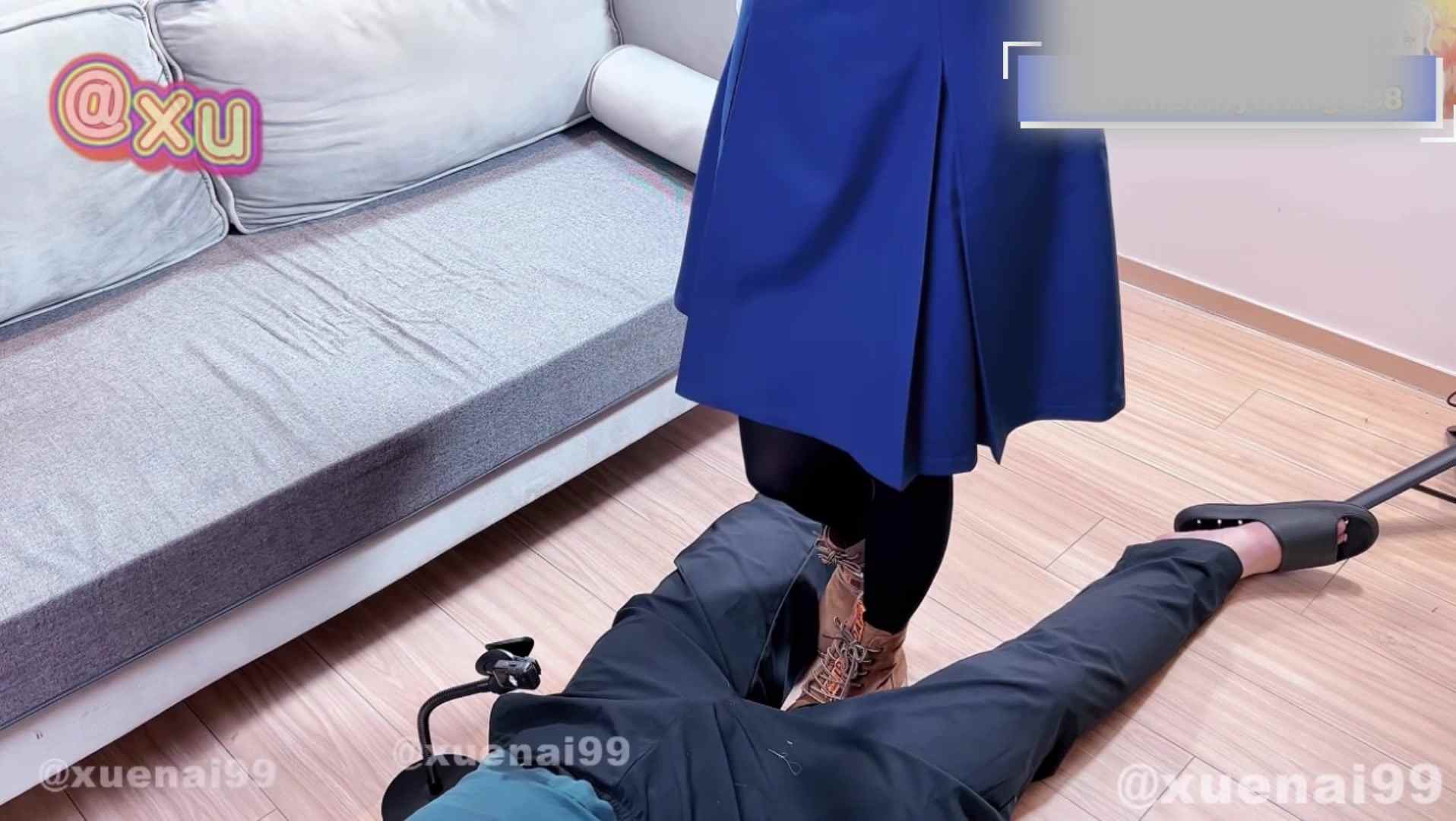足控患者 Xuenai99cos呆毛王和花火大人踩着黑丝玉足疯狂蹂躏小兄弟 化身榨精恶魔榨出浓浓白浆 视频拼接两部-第46张图片-萌站