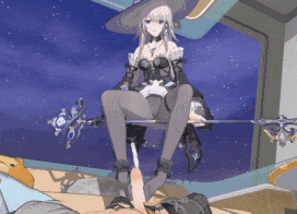 2K-【巨乳 黑丝 足交 喷射 乳摇 后入 爆操 爆射 中出】新作-[Yuluer]- マダム・ヘルタ-大黑塔-第4张图片-萌站