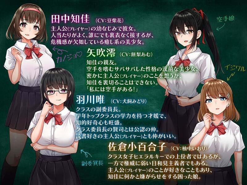 补档【ADV/校园JK/汉化】NTR教室~转校生第一天就宣布要睡走所有人女友（NTR教室～ヤリチン転校生は僕の彼女(幼なじみ)をオナホコレクションに加えたい～）V1.006 机翻汉化【1.20G】