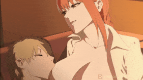 【巨乳 乳摇 吸乳 骑乘 后入 爆操 爆射 喷潮 中出】新作-MujitaX_Makima’s Office