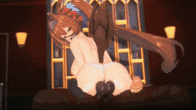 【巨乳 赛马娘 黑丝 乳摇 骑乘 后入 爆操 爆射 喷潮 中出】新作-Daiwascarlet-第7张图片-萌站