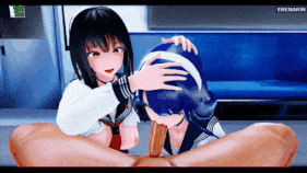 【巨乳 黑丝 JK 口交 吞精 手交 乳摇 骑乘 后入 爆操 爆射 喷潮 中出】新作-[ErenaRin HMV] Kangxi and Raiden Ei Don't Wan't Your Love-第13张图片-萌站