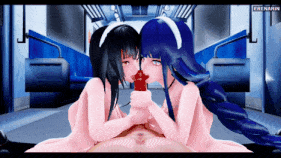 【巨乳 黑丝 JK 口交 吞精 手交 乳摇 骑乘 后入 爆操 爆射 喷潮 中出】新作-[ErenaRin HMV] Kangxi and Raiden Ei Don't Wan't Your Love-第17张图片-萌站