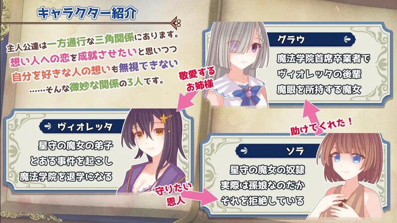 【日式/RPG/AI汉化】三角魔导书 トライアングル・グリモワール V1.0 AI汉化【850M新作】【序号1213】-第3张图片-萌站