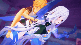【巨乳 丝袜 巨屌 后入 爆操 爆射 小马拉大车 喷潮 中出】新作-【Genshin Impact】Skirk raped by a Traveler with a big dick-第5张图片-萌站