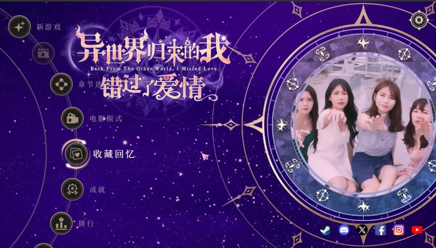 【互动/SLG/大作/官中/真人】异世界归来的我错过了爱情Back from the other world, I missed love. Build.18357164 官方中文版【24.3G全CV】【序号1258】