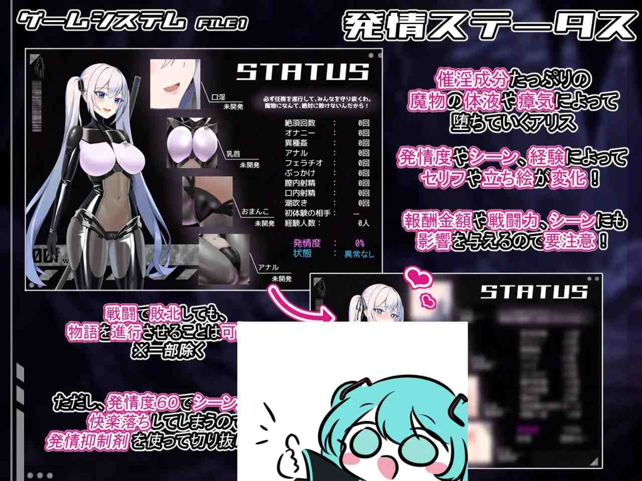 #爱丽丝梦游传说 #テイルズ・オブ・アリス v2.2 AI汉化版【 更新】-第4张图片-萌站