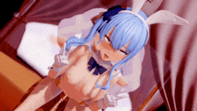 【萝莉 白丝 兔女郎 乳摇 骑乘 后入 爆操 爆射 喷潮 中出】新作-【催眠SexDance】バニーす〇ちゃんが催眠にかけられながらラビットホール - Rabitt Hole by Bunny S-isei-第6张图片-萌站