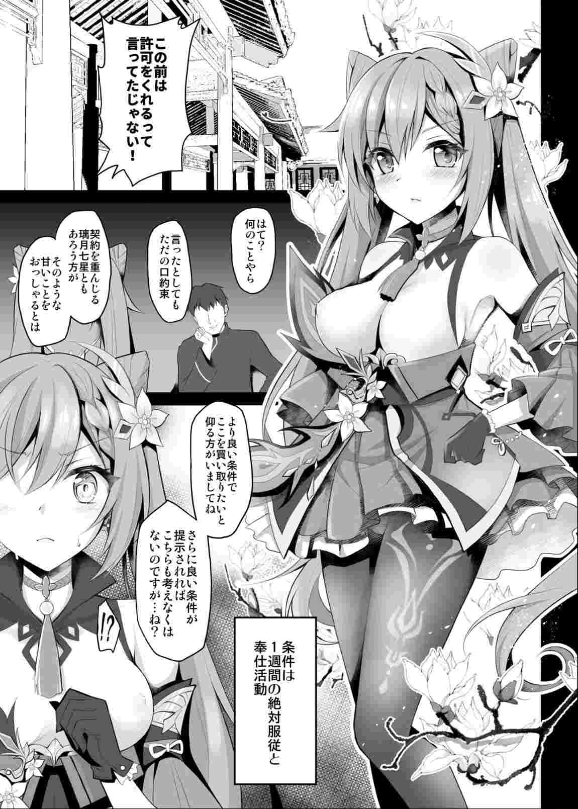 刻晴の性処理奴隷契約〜契約だからってこんなの聞いてないわよ!〜
