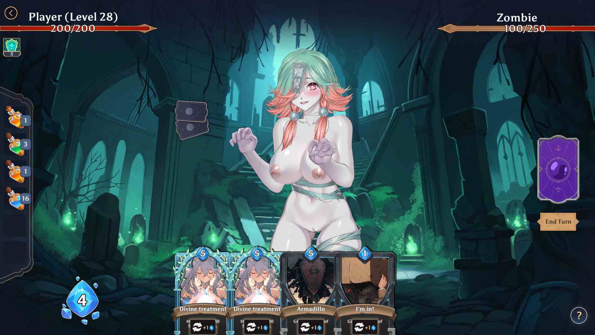 【卡牌SLG中文步兵动态】PC+安卓奥拉：卡牌狂潮 AURA Hentai Cards Ver1.6+全DLC 官方中文步兵版[3.02G]-第11张图片-萌站