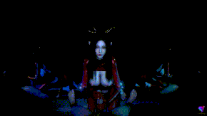 [3D动画/VAM] 宇宙联邦养姬场大领主：四妹和萍萍的夜色美丽 巨乳情趣黑丝姐妹花上位骑乘待奉-第3张图片-萌站