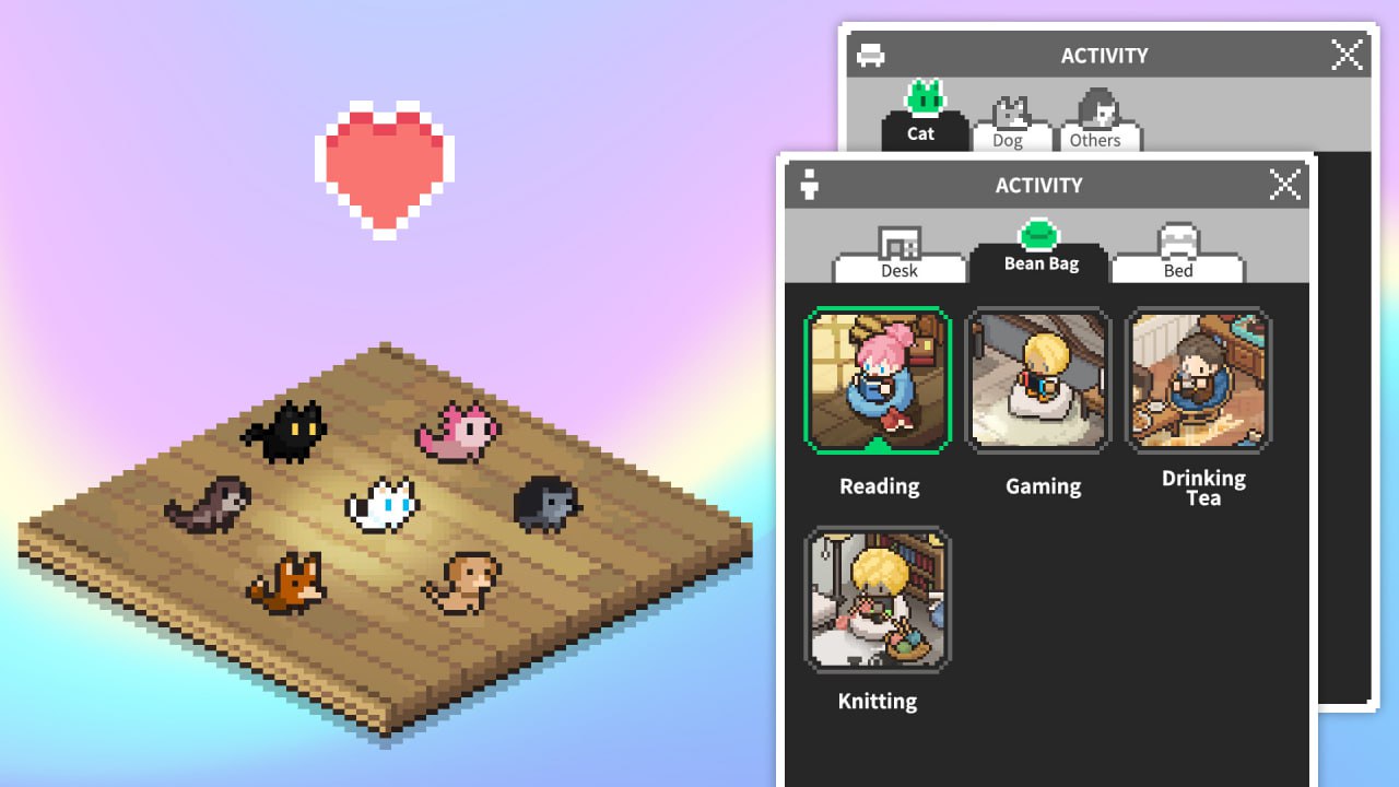 PC/SLG/迷你舒适房间：Lo-Fi Mini #Cozy Room: Lo-Fi v1.01.01 官方中文版-第4张图片-萌站