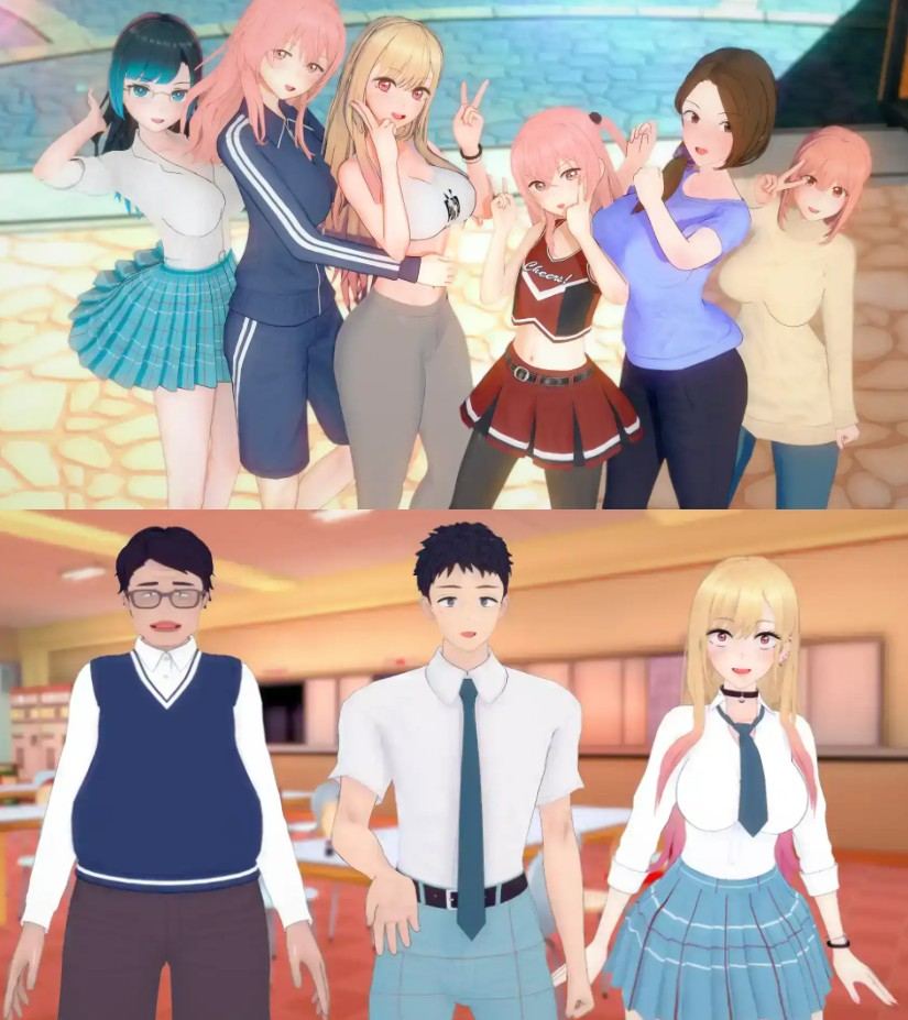 【日系SLG/汉化/动态】我的装扮NTR：看不见的欲望v0.6 【PC/2.3G】My Dress Up NTR: Unseen Desire [v0.6]-第2张图片-萌站
