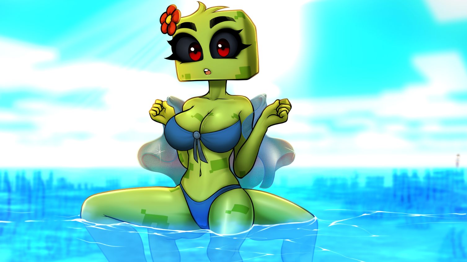 【RPG/PC/动态/我的世界涩涩同人】[Hornycraft2.6]欲望世界-第8张图片-萌站
