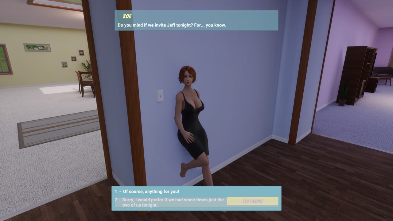 PC/SLG/[3D-VR] STEAM官方中文  女王妻子游戏 - Zoe  Femdom Wife Game - Zoe-第3张图片-萌站