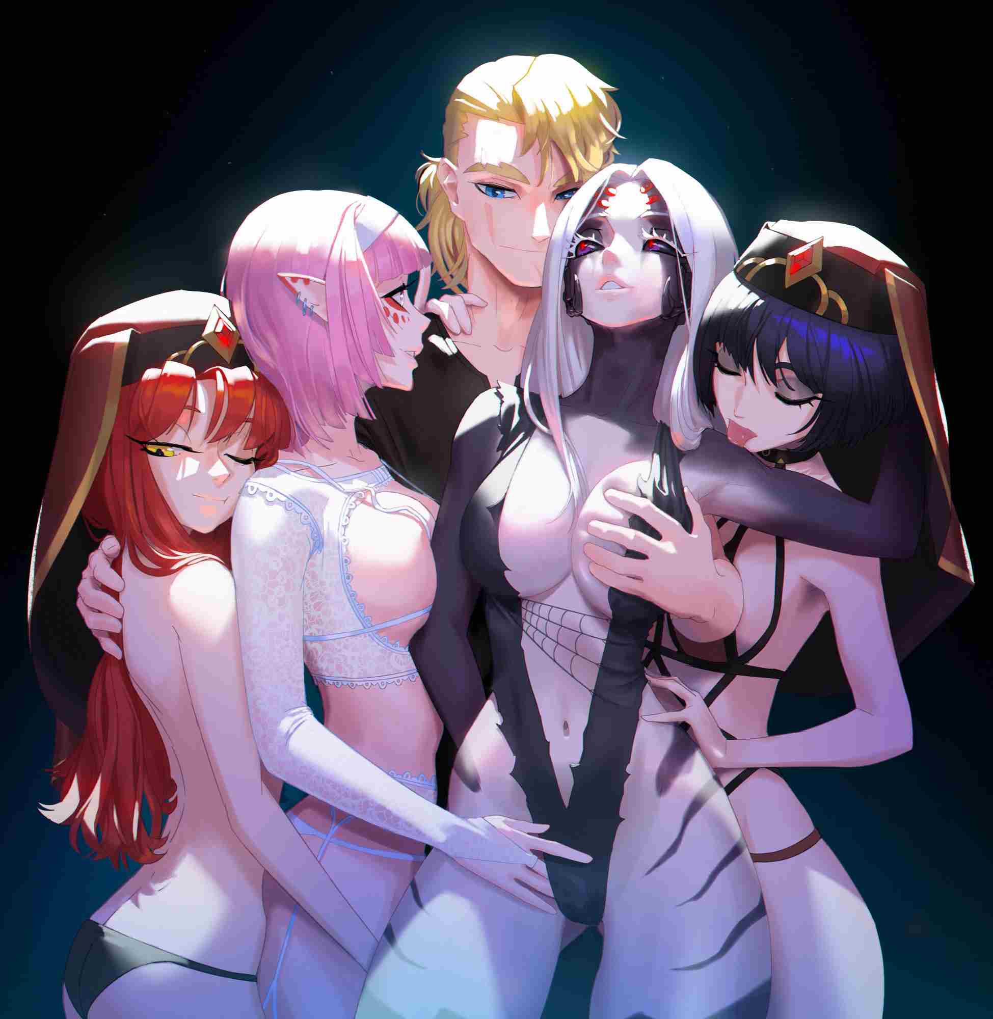 【SLG/PC/官中/动态/巫师同人/3.2G】猎魔人物语/Knightly Passions