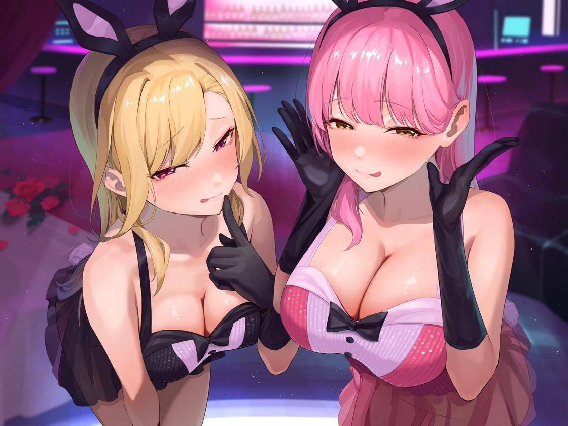 【邪恶JK兔女郎×2哦吼~🥵】RJ01362385【陽向葵ゅか】 悪～いJKバニーの射精我慢ギャンブル【あざと可愛いJKバニーが男子学生とエッチなゲームをして、びゅるびゅる敗北射精をさせる話】