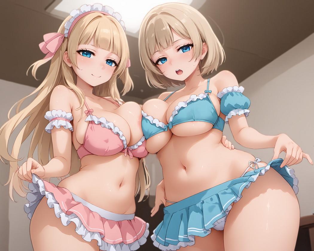 RJ01378259【山田じぇみ子】あなただけのおまんこ双子アイドルJK【KU100】