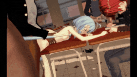 【萝莉 白丝 JK 调教 口交 吞精 后入 揉乳 爆操 爆射 喷潮 中出】新作-The Painful Love- Final Part video 2-第5张图片-萌站