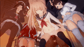 【萝莉 黑丝 JK 口交 吞精 后入 前后夹击 爆操 爆射 喷潮 中出】新作-[BlueArchive] 柚鸟夏 和甜点部的大银趴 (voice)-第10张图片-萌站