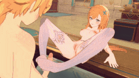 4K-【巨乳 白丝 足交 乳摇 后入 爆操 爆射 中出 】新作-[Erio]-爱可菲Escoffier 4K-第10张图片-萌站
