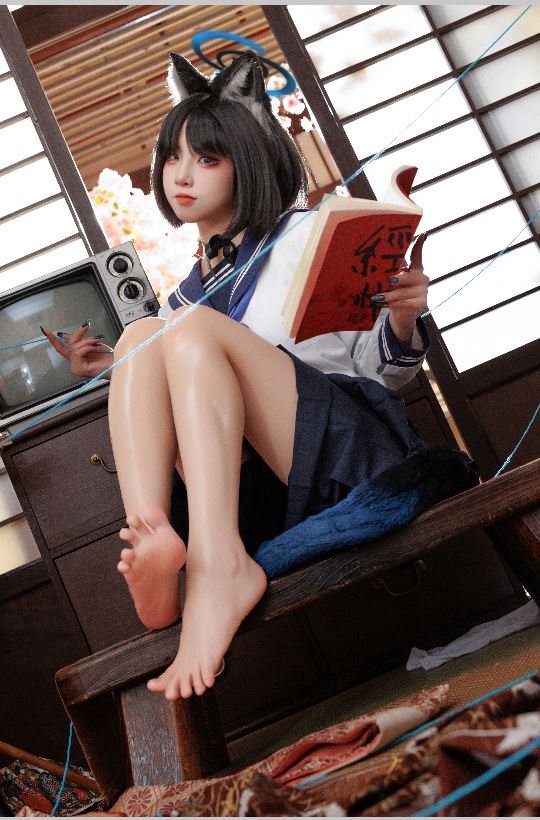 【COSPLAY】纸悦w 栉田桔梗［25p]【300M】-第3张图片-萌站