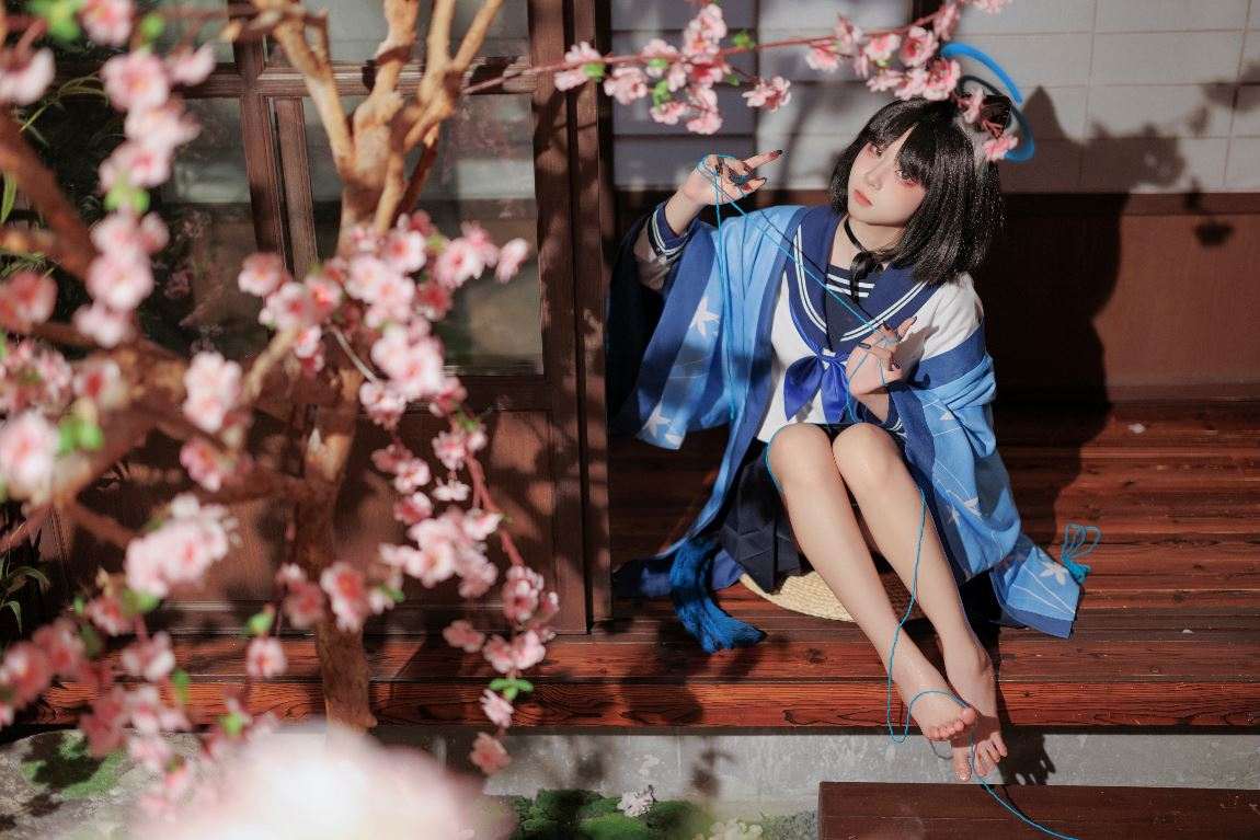 【COSPLAY】纸悦w 栉田桔梗［25p]【300M】-第4张图片-萌站