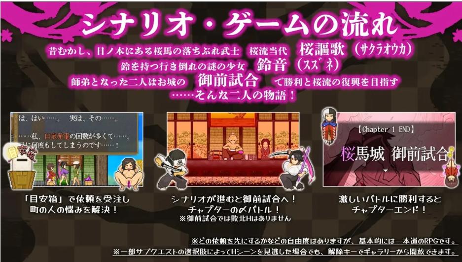 【日系/RPG/AI汉化/动态】樱御前 桜御前 Ver1.11 Mtool汉化版【1.51G】【序号1386】-第2张图片-萌站 【日系/RPG/AI汉化/动态】樱御前 桜御前 Ver1.11 Mtool汉化版【1.51G】【序号1386】-第2张图片-萌站
